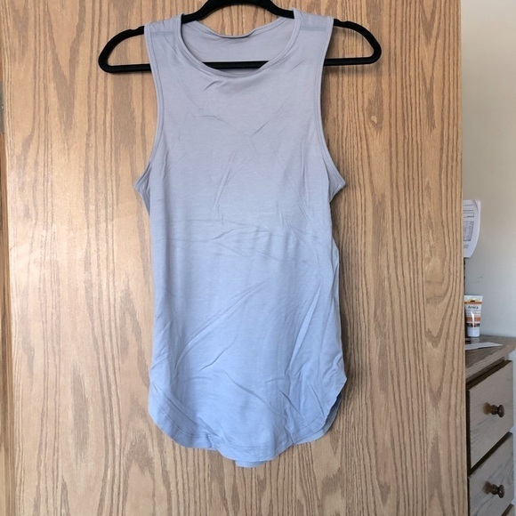 tencel and organic cotton top - NEW (GREY/BLUE) - Picture 7 of 9